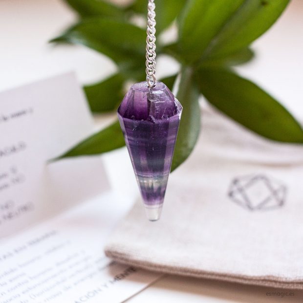 Péndulo fluorita