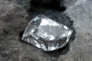Cristal mineral Cuarzo Herkimer
