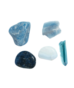 Piedras Chakra garganta Visuddha Esmagic