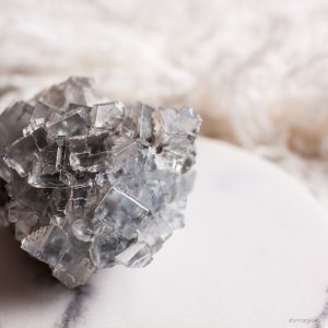 Fluorita Azul Esmagic Minerales y Cristales naturales