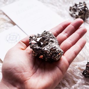 Mineral bruto Pirita de Perú