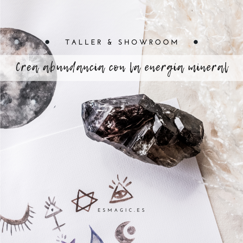 taller esmagic atrae abundancia con la energía mineral